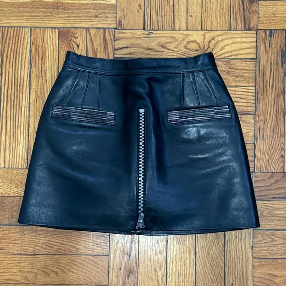 Aleksander Wang Dresses & Skirts - Aleksander Wang Mini Leather Skirt